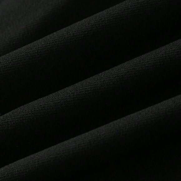 Black Elegant Women's High Waist Flared Pants - Picture 8 of 8